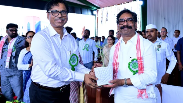 Hemant Soren calls for water conservation, groundwater recharge at Jharkhand Van Mahotsav