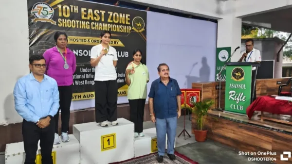 Jharkhand shooters shine at East Zone Championship, win 32 medals