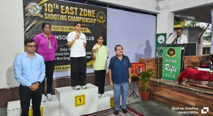 Jharkhand shooters shine at East Zone Championship, win 32 medals