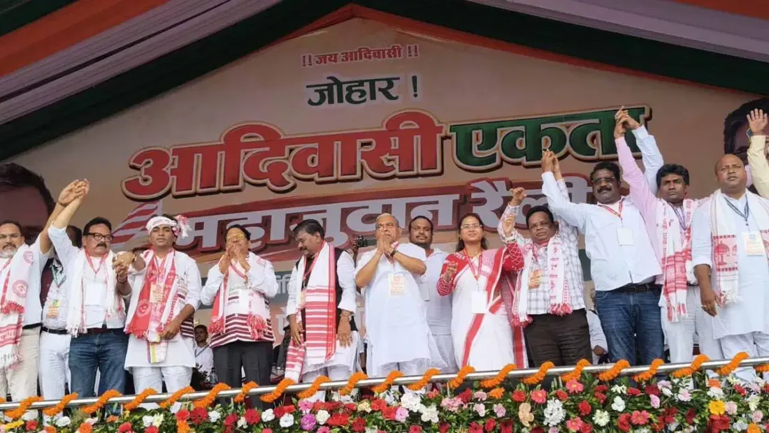 CM Hemant Soren skips tribal rally but backs fight against delimitation, Congress leads show of strength