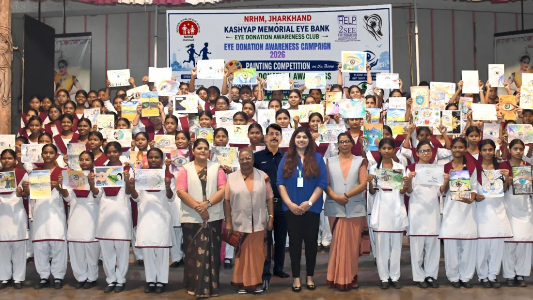 Ursuline Convent hosts eye donation drive in Ranchi, experts bust myths