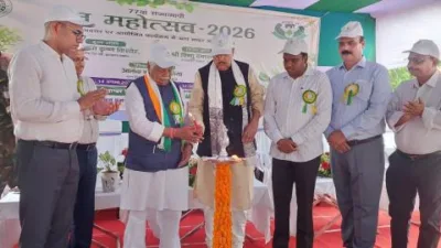 Van Mahotsav in Palamu focuses on forest expansion, wildlife conflict and forest economy