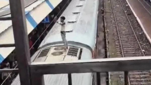 Youth suffers electric shock after climbing onto train roof at Tatanagar station