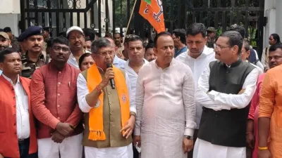 JPSC-JSSC row: BJP launches four-day statewide stir, seeks CBI probe