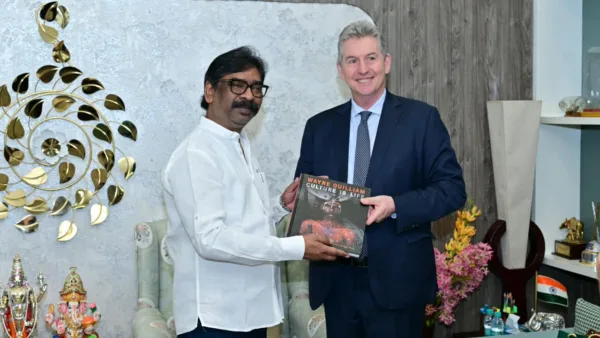 Australian Consul General Bernard Lynch meets CM, discusses Jharkhand-Australia cooperation