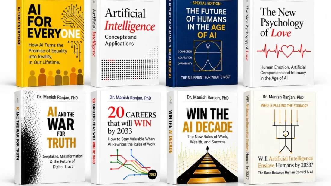 Jharkhand cadre IAS officer Dr Manish Ranjan’s eight-book AI series: An inheritance for the intelligent age