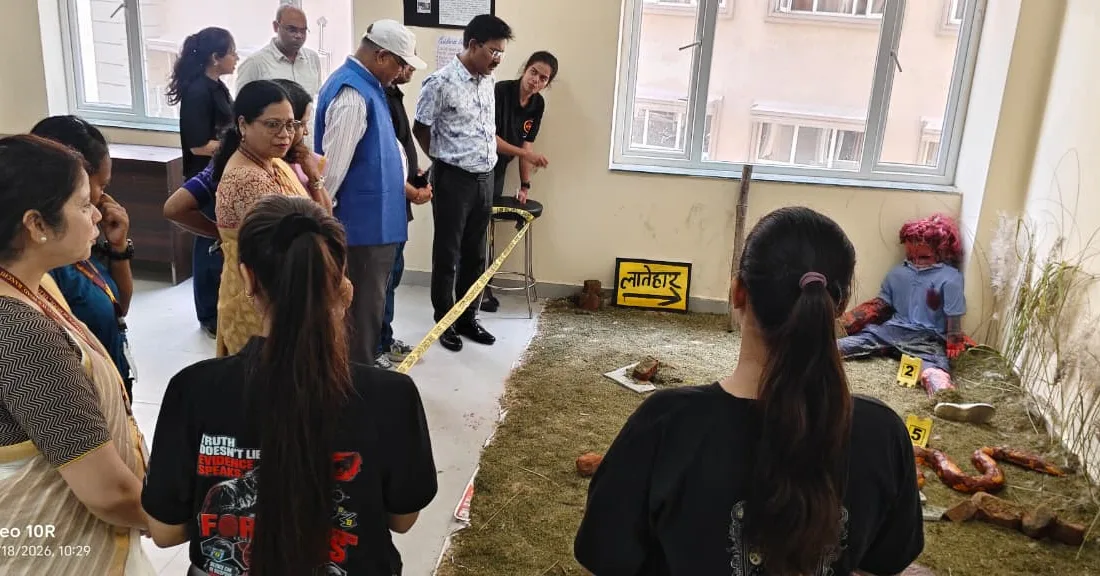Usha Martin University hosts ‘EVIDENTIA – Forensic Day’ to promote practical learning in forensic science