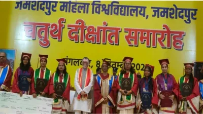 1,990 degrees conferred at Jamshedpur Women’s University convocation