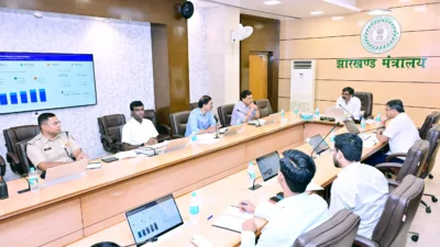 CM Hemant Soren orders road cuts closed, vending zones set up and dangling wires cleared in Ranchi
