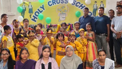 Holy Cross School celebrates Janmashtami with Krishna-Radha festivities