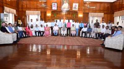 Jharkhand governor interacts with foreign students at Lok Bhawan, highlights India’s knowledge tradition