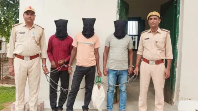 PTR patrol team arrests 3 poachers, deer remains recovered