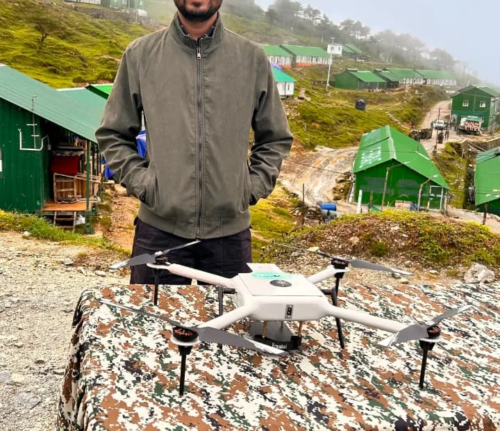 IIT (ISM) alumnus develops high-endurance drone that flies 78 minutes at 14,000 feet in Army trial