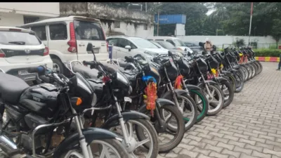 Vehicle theft gang busted in Jamshedpur, 21 stolen vehicles recovered