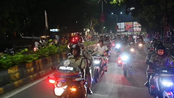 Police intensify night patrolling across Jamshedpur to curb crime