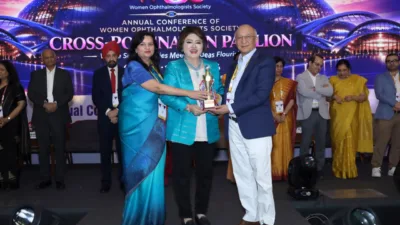Ranchi ophthalmologist Dr Bharti Kashyap receives WOS Special Leadership Award