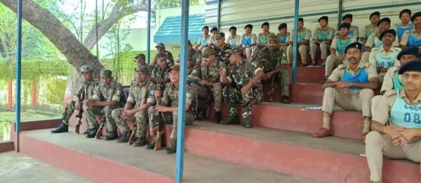 Jamshedpur police conduct riot-control drill ahead of Durga Puja