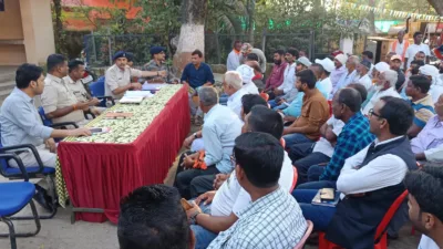 Latehar police hold peace committee meeting ahead of Durga Puja