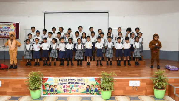 Loyola School Telco students showcase confidence in choral dramatisation competition