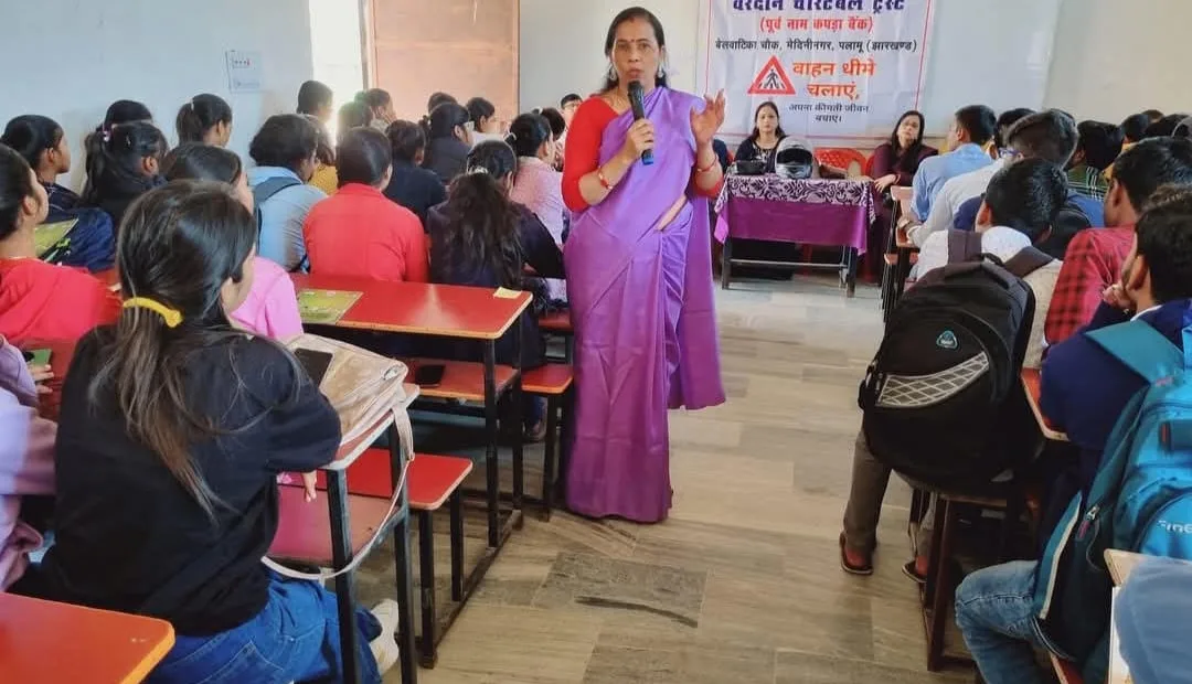 Daltonganj activist Sharmila Verma calls for decency and cultural respect at Dandiya Raas events