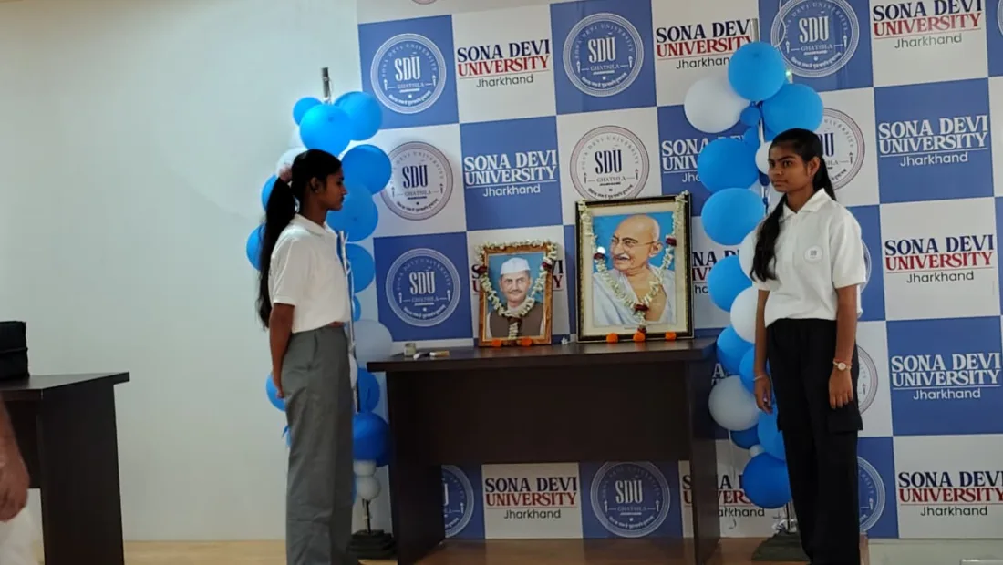 Sona Devi University honours Gandhi, Shastri on birth anniversaries