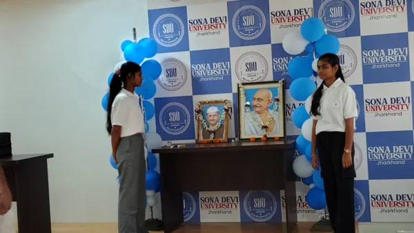 Sona Devi University honours Gandhi, Shastri on birth anniversaries