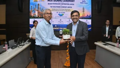 Tata Power signs MoU with BPCL to develop 110 kV power infrastructure for Mumbai Refinery