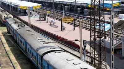 Waterlogging in Visakhapatnam division disrupts train services, three trains cancelled