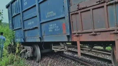 Freight train derailment disrupts rail traffic in Chakradharpur division